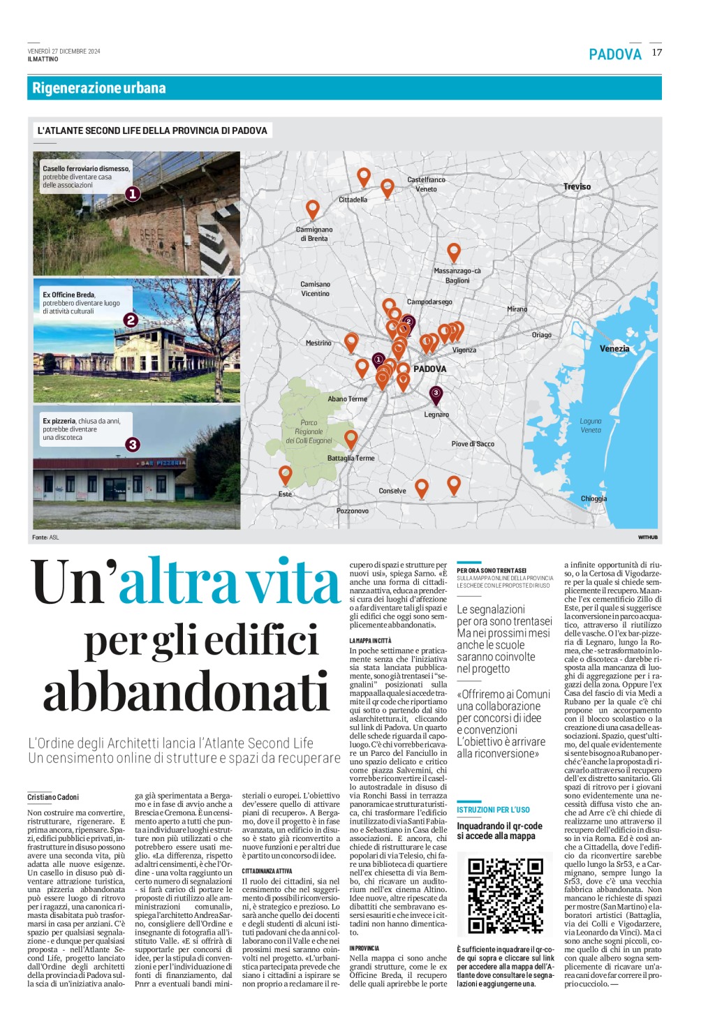 Un altra vita per gli edifici abbandonati